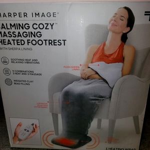 SHARPER IMAGE CALMING COZY DELUXE MASSAGING HEATED WRAP